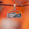 Sterling Silver Long's Peak Pendant