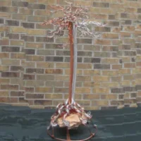 Handcrafted Gemstone Display Trees with Vannandite