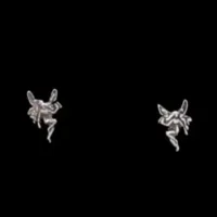 Sterling Silver Fairy-Tiny Post Earring
