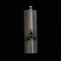 Stainless Steel Chamber Pendant with Triskel