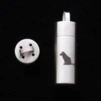 Stainless Steel Cat Aroma Therapy Chamber Pendant