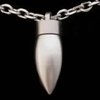 Stainless Steel Large Bulbous Pendulum