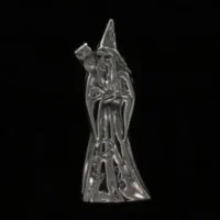 Sterling Silver Wizard Pendant