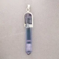 SS TANZAN AURA PENDANT WITH MOONSTONE