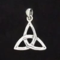 Sterling Silver Triquetra-Medium Pendant