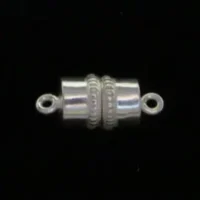Sterling Silver Magnetic Barrel Clasp