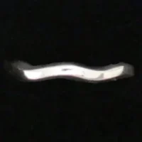 Sterling Silver Wave Toe Ring
