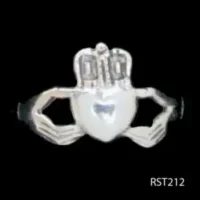 Sterling Silver Claddagh Toe Ring