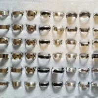 Discounted Stainless Steel Assorted Rings (72 Rings)
