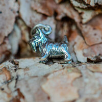 Sterling Silver Scotty Dog Pendant