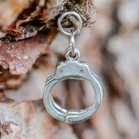 Sterling Silver Handcuffs Pendant