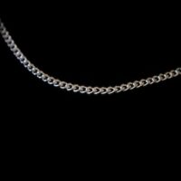 Sterling Silver Medium Curb 080 Chain