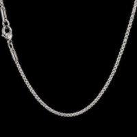 Stainless Steel Round Box Chain 1.5mm