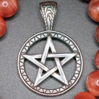 Stainless Steel Pentacle Pendant
