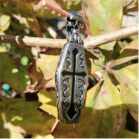STAINLESS STEEL OPENING COFFIN PENDANT